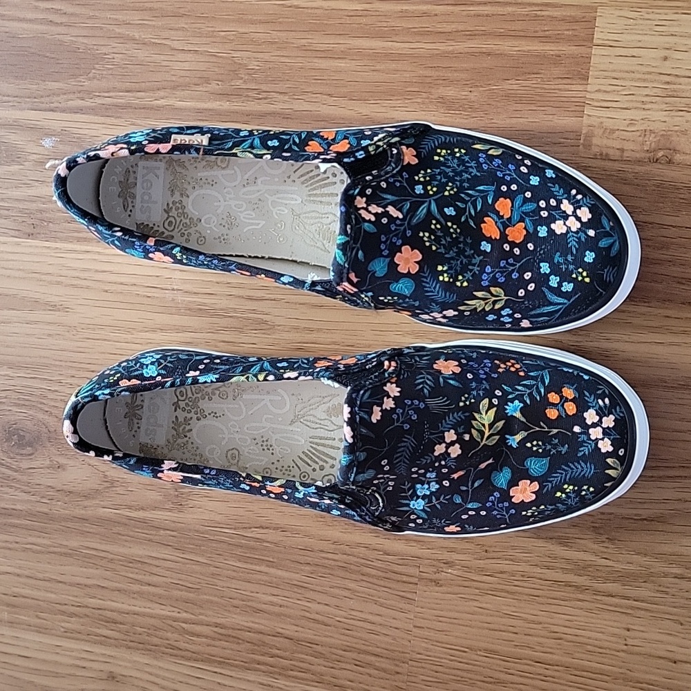 Keds Rifle Paper Co. Slip ons - Picture 2 of 8